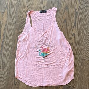 Neoclassics Pink Flamingo “One Love” Tank